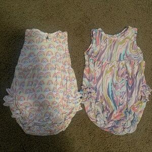 Little Sleepies Play Rompers